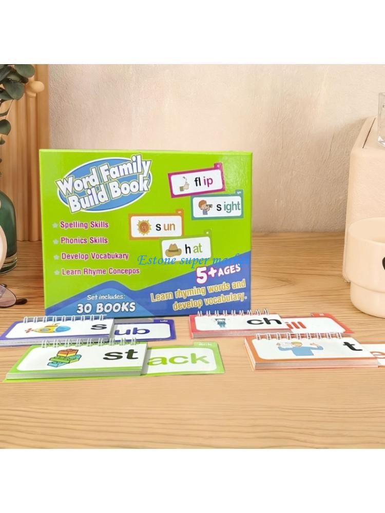 Educational Flash Card - 090B Vocabolario 30 Leggi il libro