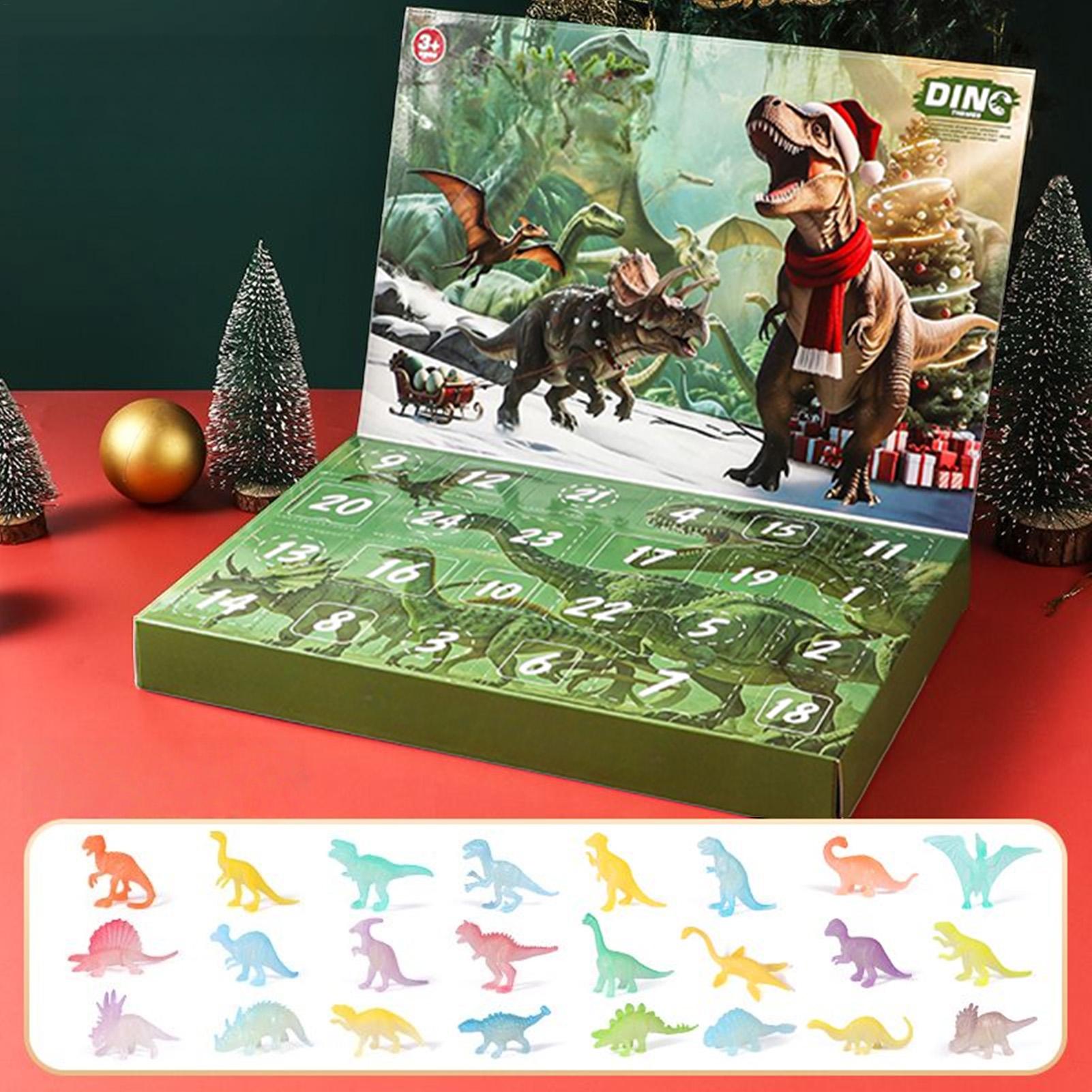 Kids Toys Xmas 2025 - Calendario dell'Avvento con dinosauro 2025 Calendario