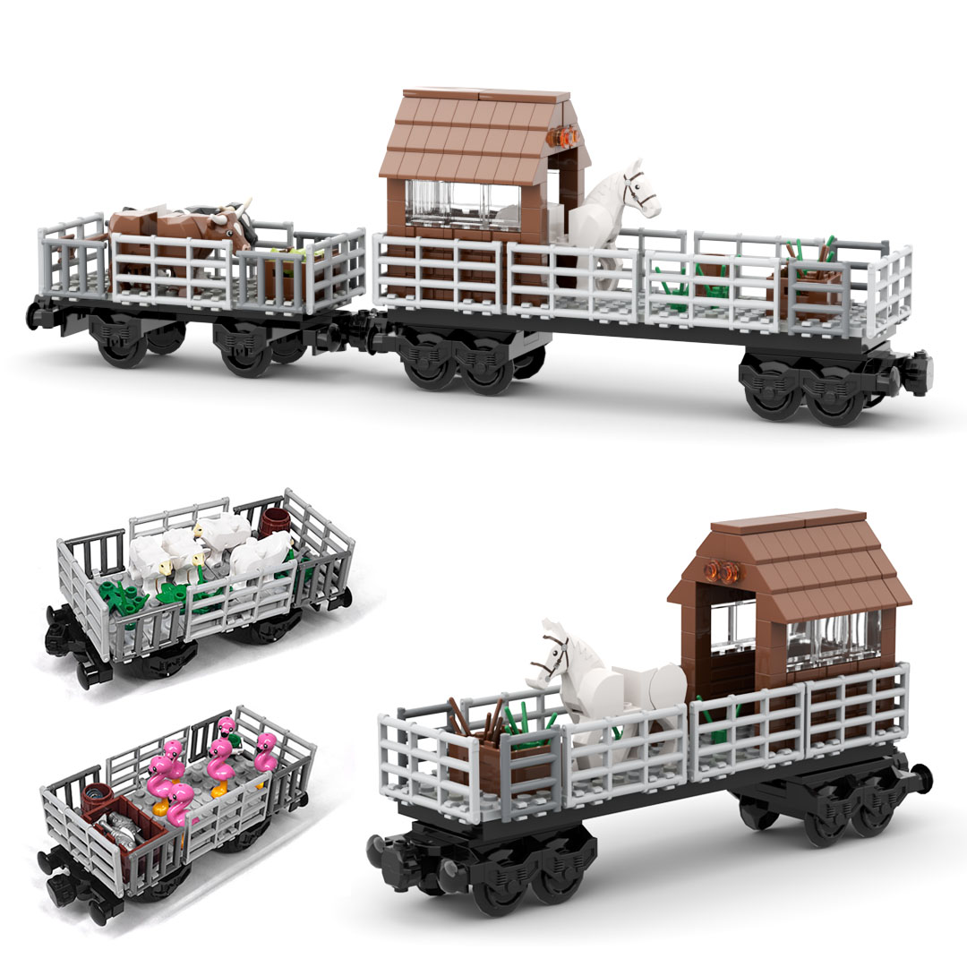 Lego Set Creator - Set di Costruzioni Treno MOC per