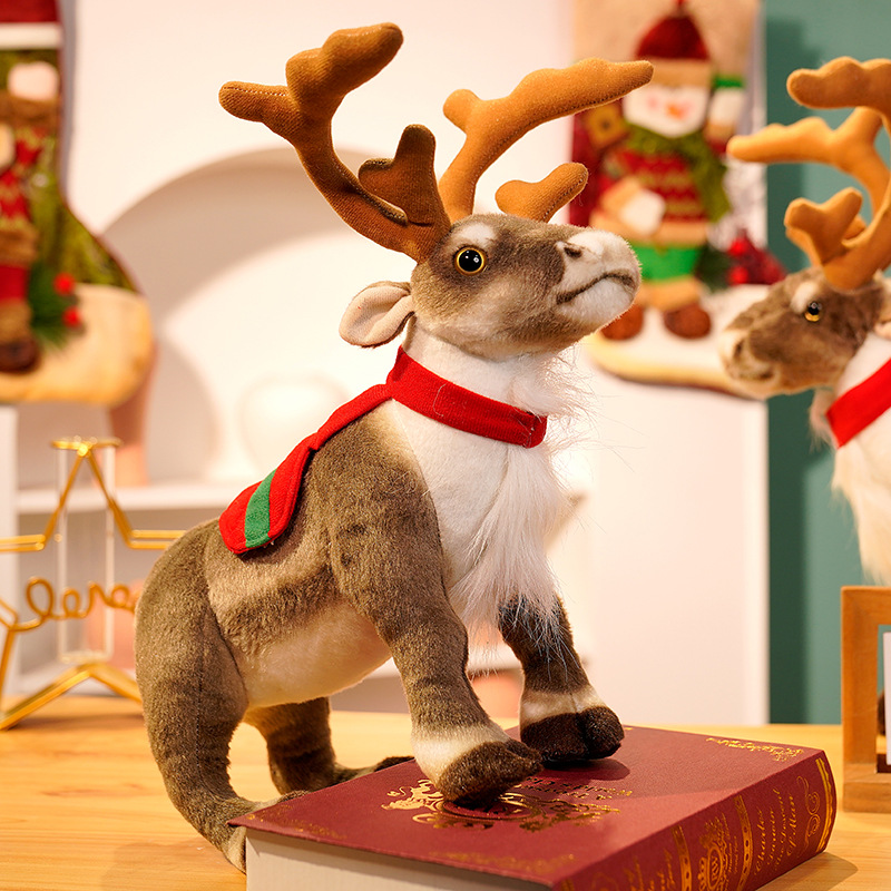 Best Kids Toys Xmas - Simulazione Renna Peluche Cervo di Natale