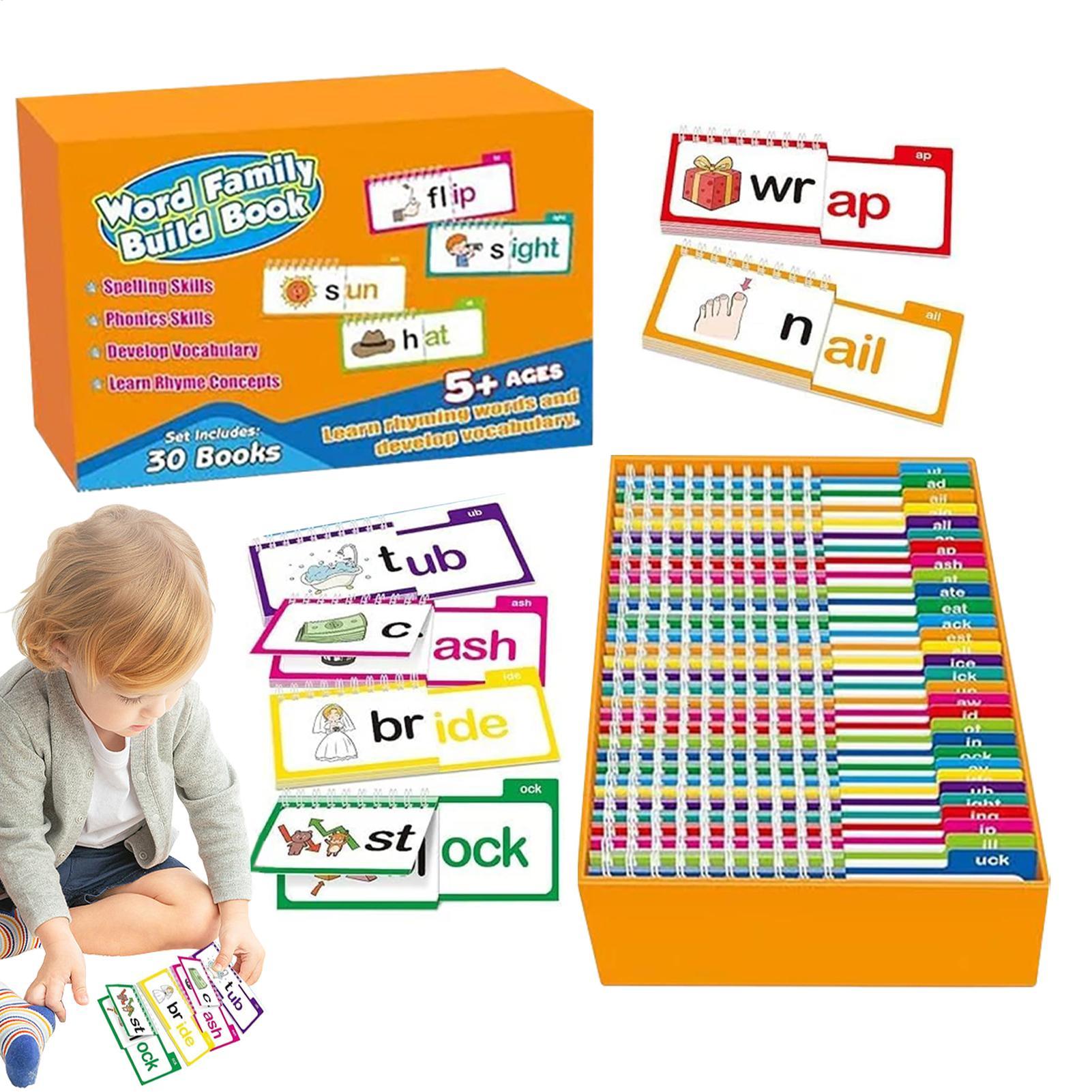 Educational Flash Card - Set di FlipBook per Lettura e