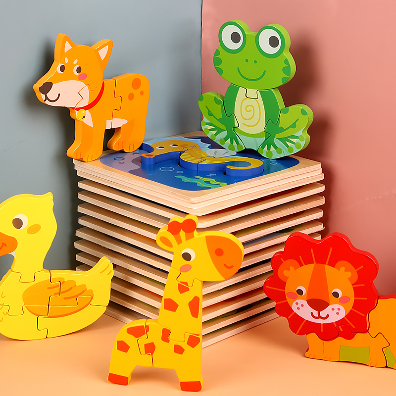 Puzzle in legno con animali de - Kids Toys Store recensione e prezzo