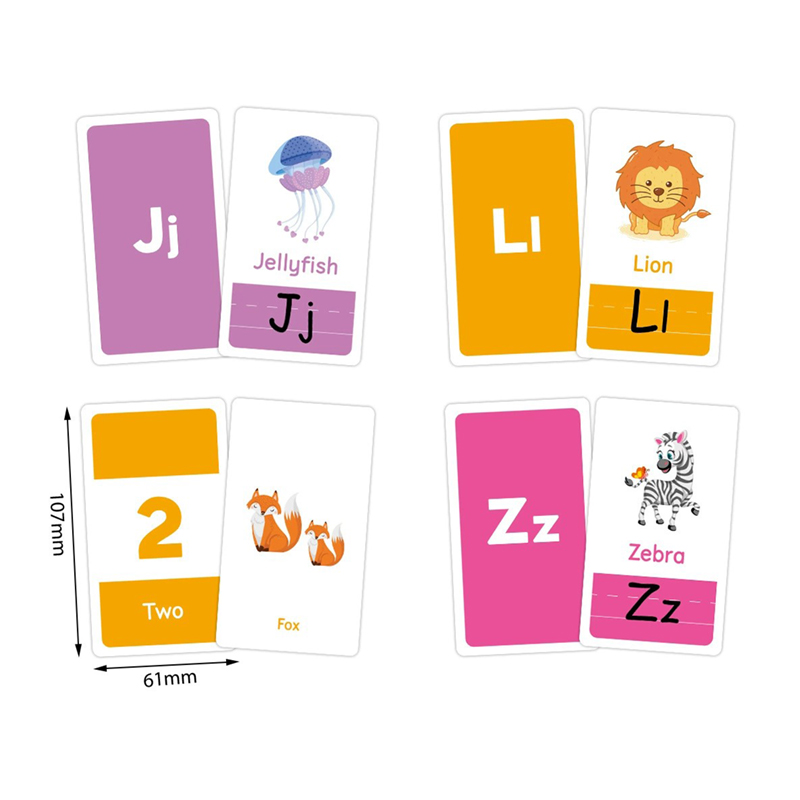 58 Carte Didattiche: 26 Carte  - Educational Flash Card recensione e prezzo