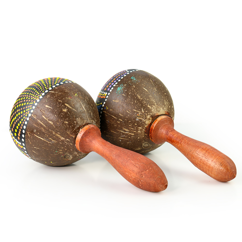 Maraca in guscio di cocco natu - Kids Toys Indonesia recensione e prezzo